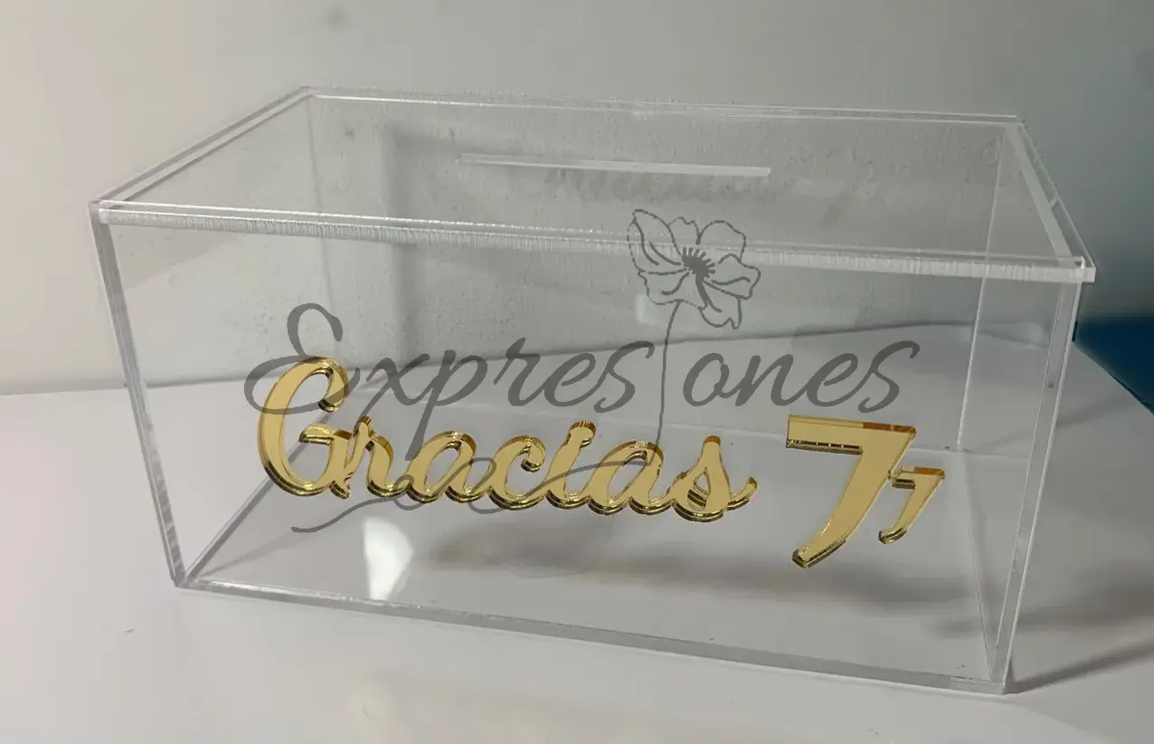Caja de Acrílico